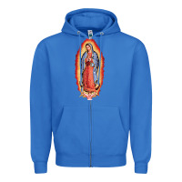 True Royal our lady of guadalupe virgin mary Zipper Hoodie - tuanDangUi