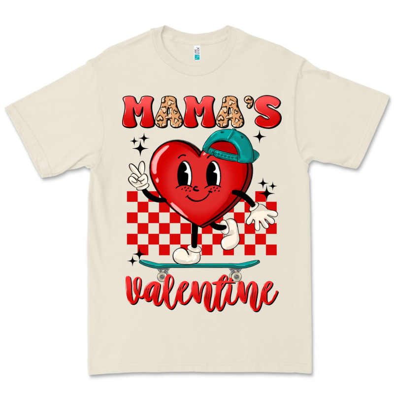 Skater Heart Valentines Day Art Premium Tee by LillyAllenDesigns | Teevron
