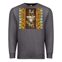Charcoal Heather Western Baby Calf Mom Premium Sweatshirt - LillyAllenDesigns