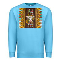 Ocean Blue Western Baby Calf Mom Premium Sweatshirt - LillyAllenDesigns