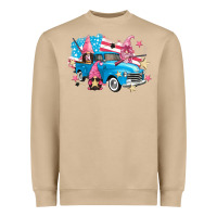 Mushroom American truck gnomes Heavyweight Sweatshirt - FaDigitalArtStudio