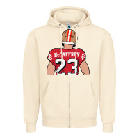 Sandshell christian mccaffrey back to Zipper Hoodie - tuanDangUi