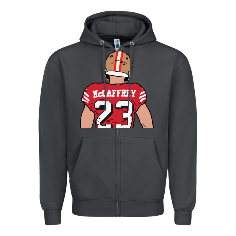 Christian Mccaffrey Back To Zipper Hoodie by tuanDangUi | Teevron