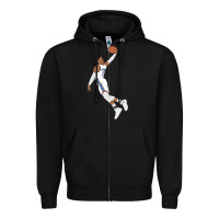Black russell westbrook dunk Zipper Hoodie - tuanDangUi