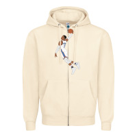 Sandshell russell westbrook dunk Zipper Hoodie - tuanDangUi