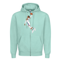 Seafoam russell westbrook dunk Zipper Hoodie - tuanDangUi