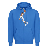 True Royal russell westbrook dunk Zipper Hoodie - tuanDangUi