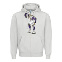 Dove Grey randy moss mooning celebration Zipper Hoodie - tuanDangUi