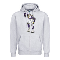 Heather Grey randy moss mooning celebration Zipper Hoodie - tuanDangUi