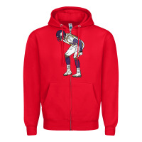Red randy moss mooning celebration Zipper Hoodie - tuanDangUi
