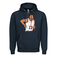 Navy joakim noah holster celebration Zipper Hoodie - tuanDangUi