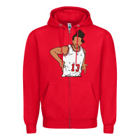 Red joakim noah holster celebration Zipper Hoodie - tuanDangUi