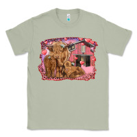 Matcha valentines day mama cow and baby cows Classic Tee - RanaPortraitStore