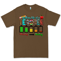 Cacao battery life of a teacher monday friday Premium Tee - RanaPortraitStore