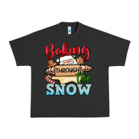 Pigment Black Baking through the snow Urban Heavy Tee - NancyCooperArtShop