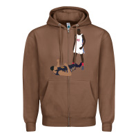 Chestnut sekou doumbouya over tristan thompson Zipper Hoodie - tuanDangUi