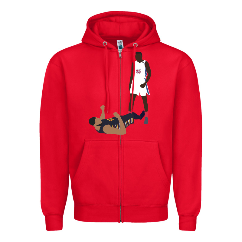Sekou Doumbouya Over Tristan Thompson Zipper Hoodie by tuanDangUi | Teevron