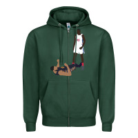 Sports Green sekou doumbouya over tristan thompson Zipper Hoodie - tuanDangUi