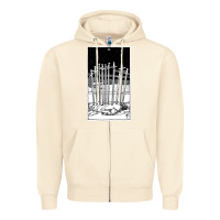Sandshell ten of swords   x of swords   tarot card   major arcana   fortune tell Zipper Hoodie - tuanDangUi