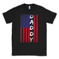 Black Daddy American Flag Classic Tee - Bettercallsaul