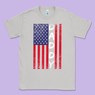 Daddy American Flag Classic Tee Designed By Bettercallsaul
