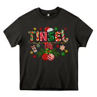 Asphalt tinsel tits Heavy Core Tee - MaliasSmallBusiness