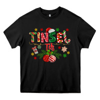 Black tinsel tits Heavy Core Tee - MaliasSmallBusiness
