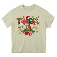 Mossy tinsel tits Heavy Core Tee - MaliasSmallBusiness