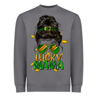 Storm lucky mama St. Patricks Day Heavyweight Sweatshirt - FaDigitalArtStudio