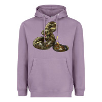 Lavender Rattlesnake Heavyweight Hoodie - LillyAllenDesigns