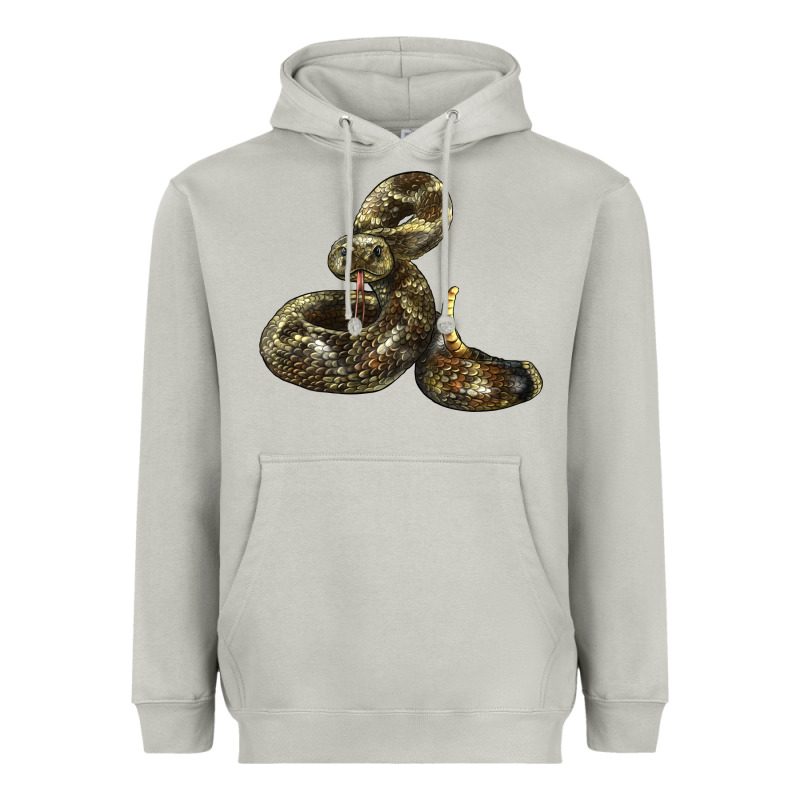 Rattlesnake Heavyweight Hoodie by LillyAllenDesigns | Teevron