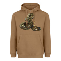 Toasted Coconut Rattlesnake Heavyweight Hoodie - LillyAllenDesigns
