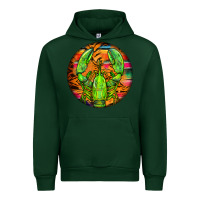 Forest Green lobster Urban Hoodie - BarkalooDesign