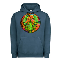 Pigment Midnight Navy lobster Urban Hoodie - BarkalooDesign