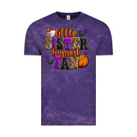 Cloud Purple little sister biggest fan basketball Vintage Tee - Jasminsmagicworld