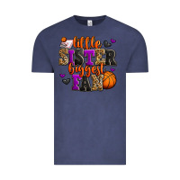 Vintage Denim little sister biggest fan basketball Vintage Tee - Jasminsmagicworld