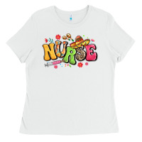White mexican spanish nurse Ladies Tee - LillyAllenDesigns
