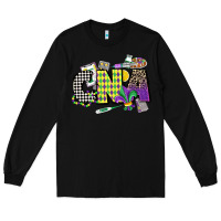 Black cna mardi gras certified nursing assistant Long Sleeve Tee - CowGirlArtShop