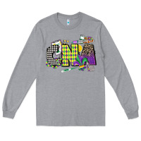 Heather Grey cna mardi gras certified nursing assistant Long Sleeve Tee - CowGirlArtShop