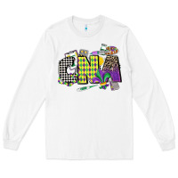 White cna mardi gras certified nursing assistant Long Sleeve Tee - CowGirlArtShop