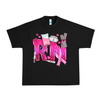 Breast Cancer Rn Registered Nurse Urban Heavy Tee | Teevron