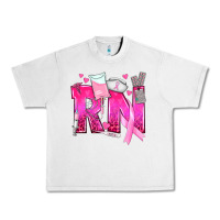 Lunar Rock Breast Cancer RN Registered Nurse Urban Heavy Tee - texasbilliewilder