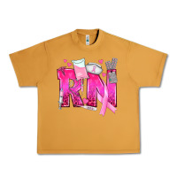 Peanut Butter Breast Cancer RN Registered Nurse Urban Heavy Tee - texasbilliewilder