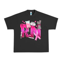 Pigment Black Breast Cancer RN Registered Nurse Urban Heavy Tee - texasbilliewilder