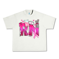 Pistachio Breast Cancer RN Registered Nurse Urban Heavy Tee - texasbilliewilder
