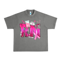 Tornado Breast Cancer RN Registered Nurse Urban Heavy Tee - texasbilliewilder