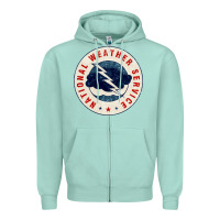 Seafoam national weather service nws Zipper Hoodie - tuanDangUi