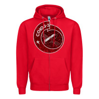 Red soyuz 3 space program Zipper Hoodie - tuanDangUi