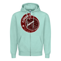 Soyuz 3 Space Program Zipper Hoodie | Teevron