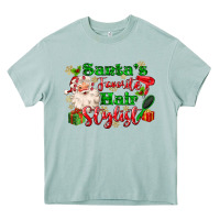 Arona santas favorite hair stylist Heavy Core Tee - MaliasSmallBusiness